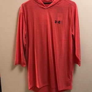 Under Armor Hooded 3/4 Shirt